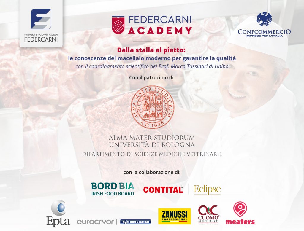 Partner e patrocinio, Corso per macellaio Federcarni Academy 2021