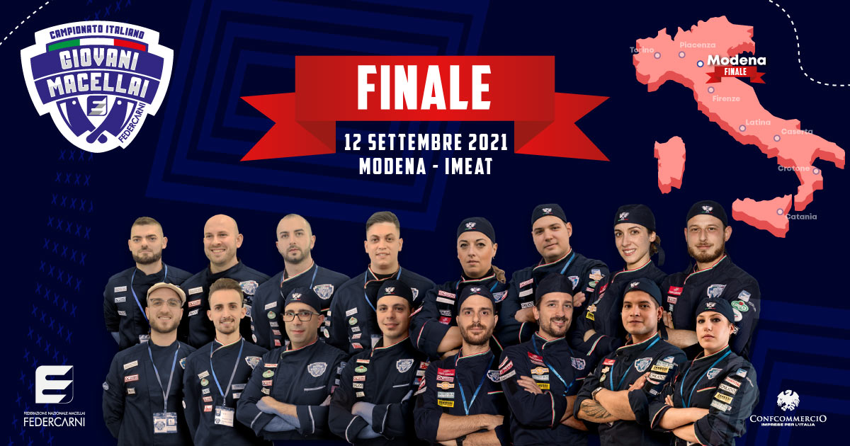 Finalisti 2021 Campionato Giovani Macellai Federcarni